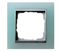 Gira Event Opak Mint mit Zwischenrahmen Farbe Alu